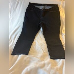 Old Navy Women's Straight Leg Dark Denim Jeans